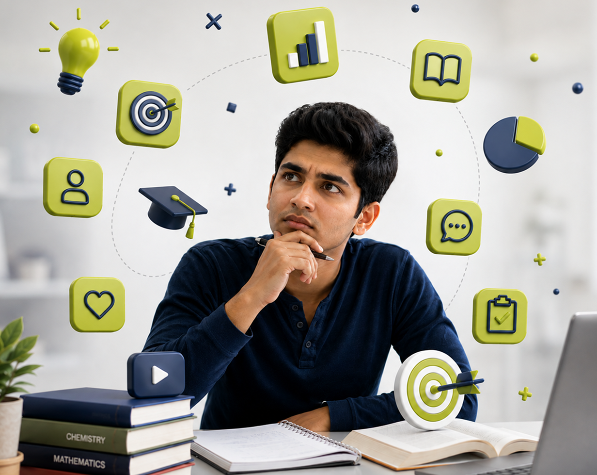 Student preparing with Resonance e-Learning